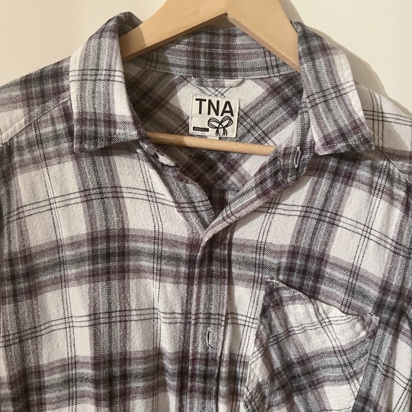 TNA plaid shirt - Picture 3 of 3